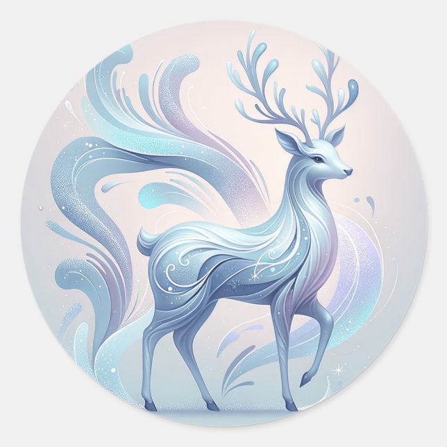 Reindeer sticker (Front)