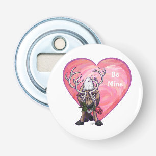 Reindeer Valentine's Day Bottle Opener