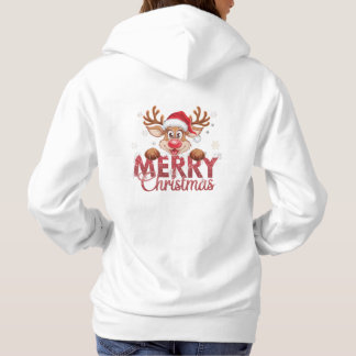 Reindeer xmas hoodie