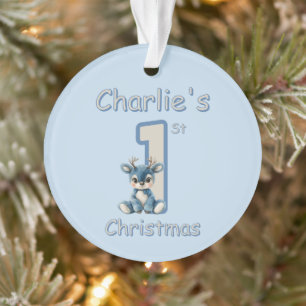 Reindeer's First Christmas! Ornament