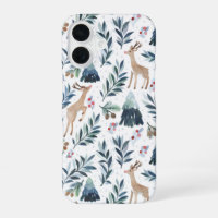 Reindeers in the Forest iPhone / iPad case