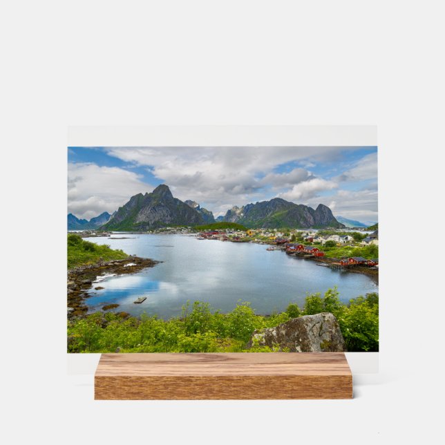 Reine auf den Lofoten Magnet  (Recto)