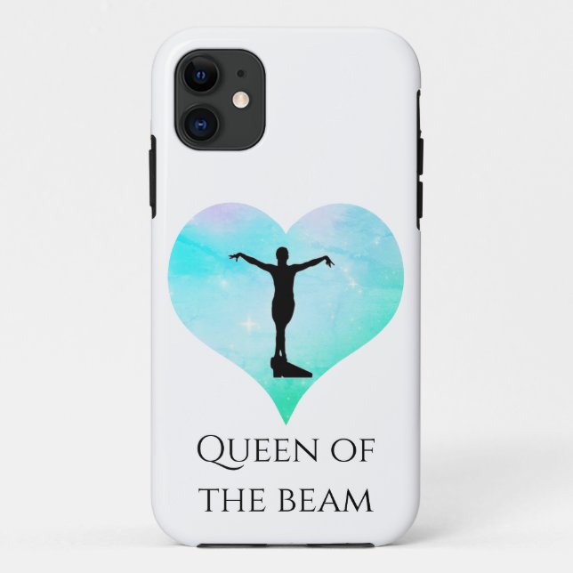Reine Blanche Du coque iphone De Gymnastique De La (Dos)