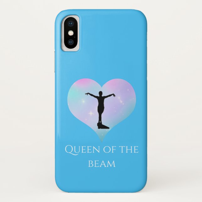 Reine Bleue De La Poutre Gymnastique coque ipad iP (Dos)