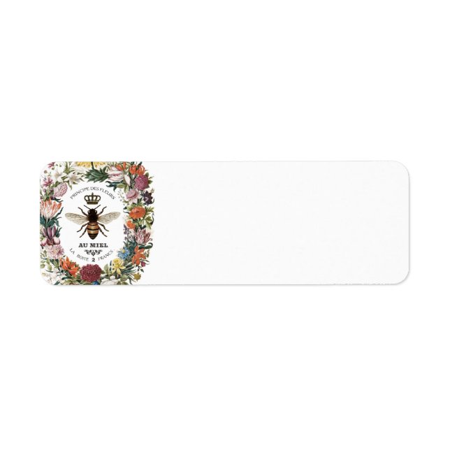 REINE BOTANIQUE VINTAGE MODERNE BEE (Devant)