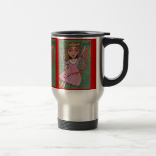 Reine de fée de coeurs - tasse de voyage