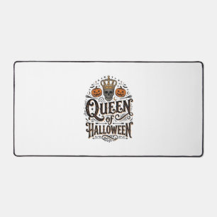 Reine de Halloween Vintage Crâne Chemise Citrouill