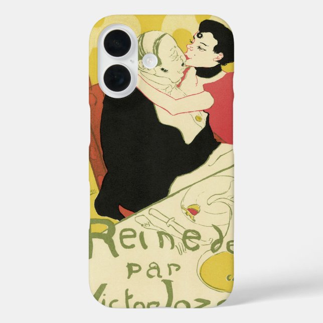 Reine de Joie (Queen of Pleasure) Toulouse Lautrec Case-Mate iPhone Case (Back)