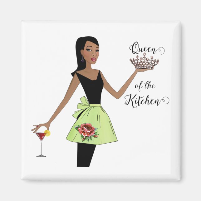 "Reine de la cuisine" MAGNET (Devant)