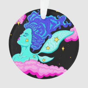 Reine de la Fée de la Nuit Étoilée Ornement