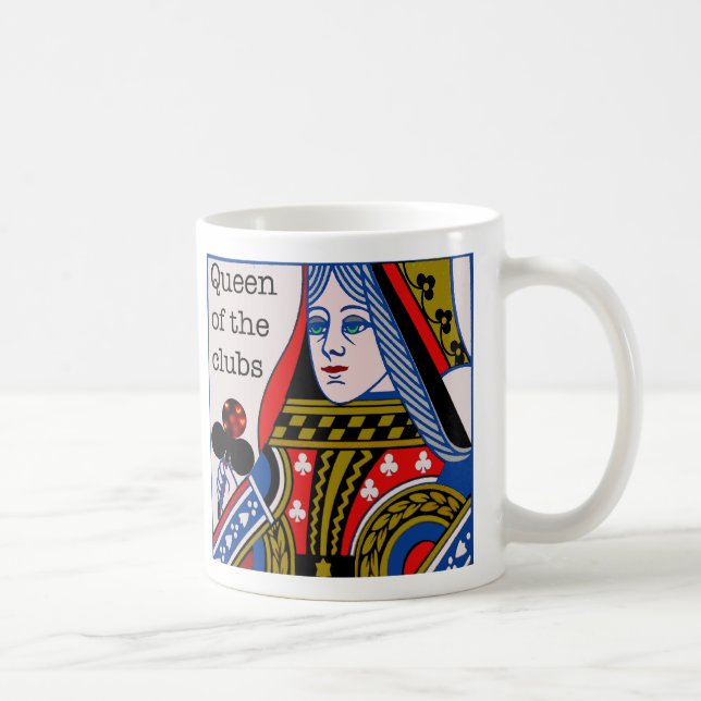 Reine de la tasse de clubs (Droite)
