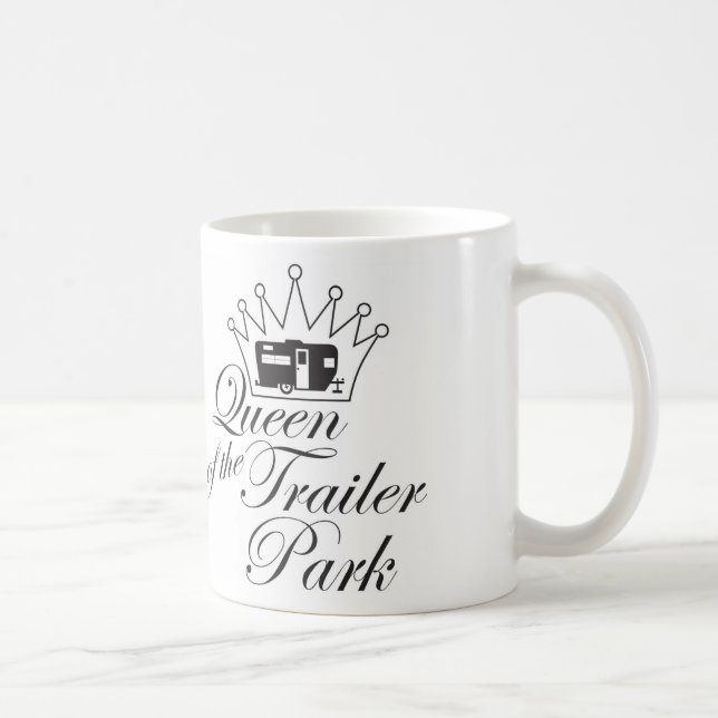Reine de la tasse de terrain de caravaning (Droite)