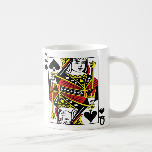 Reine de tasse de pelles (Droite)