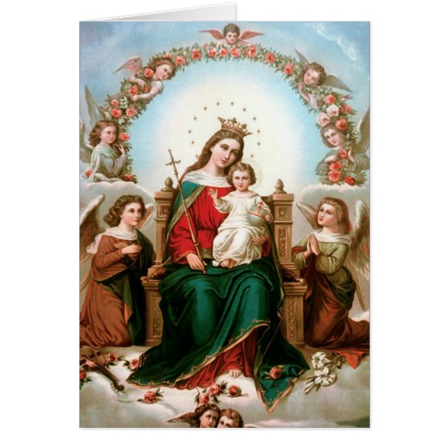 Reine de Vierge Marie de Jésus des anges de ciel (Devant)