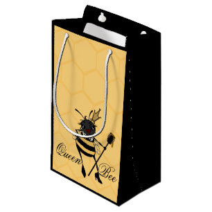 REINE DES ABEILLES MIGNONNE AVEC LE PETIT SAC MAT