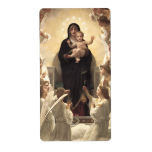 Reine des Anges Regina Angelorum par Bouguereau