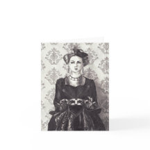 Reine des Coeurs - Carte pour notes