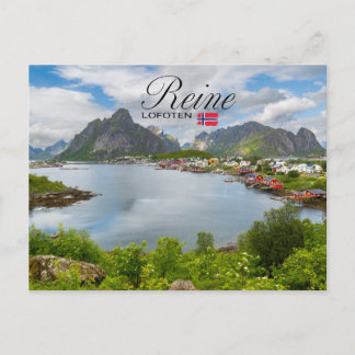Reine in the Lofoten Postcard