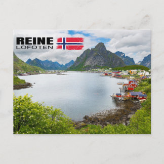 Reine in the Lofoten Postcard