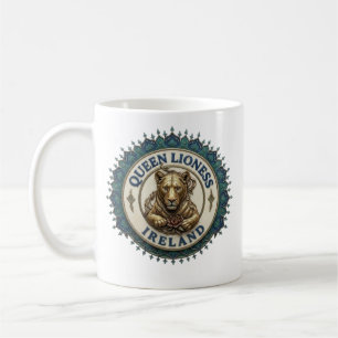 Reine Lionne. Irlande Tasse à Café