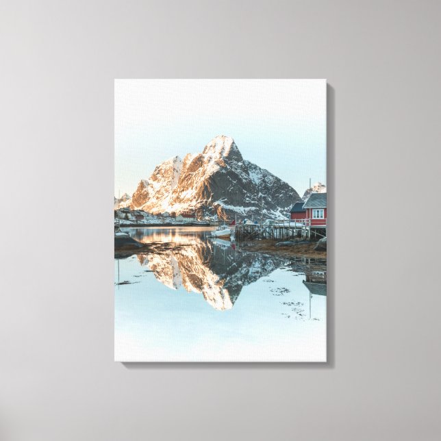 Reine, Lofoten Islands Canvas Print (Front)