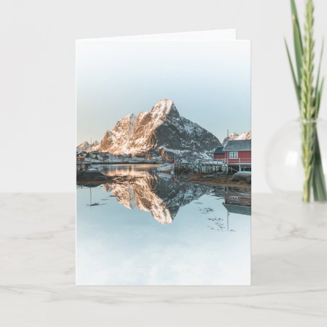 Reine, Lofoten Islands Card (Front)