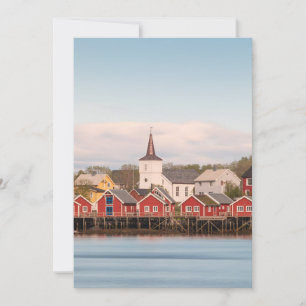 Reine Lofoten Norway Card