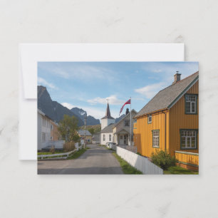 Reine Lofoten Norway Card