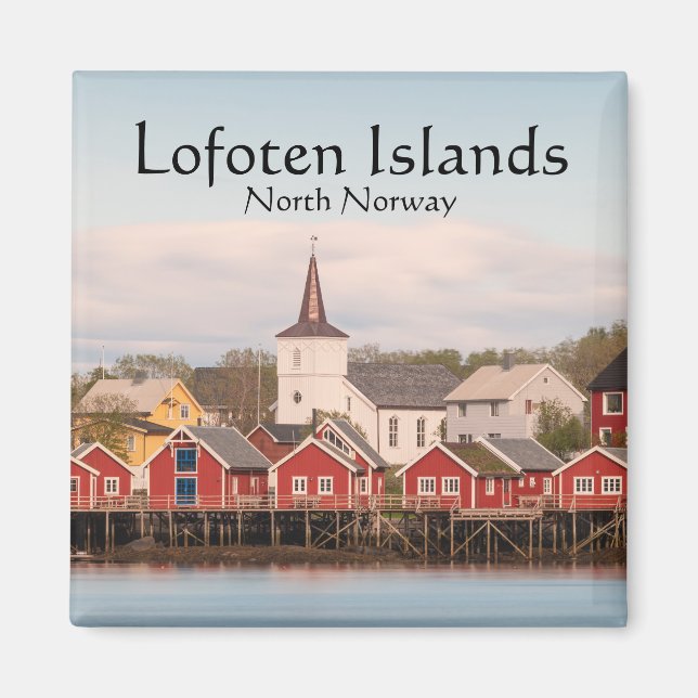 Reine Lofoten Norway Magnet (Front)
