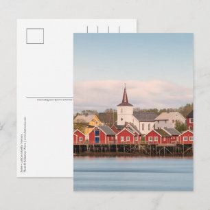 Reine Lofoten Norway Postcard