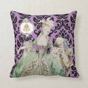 Reine Marie Antoinette CHANGE COULEUR - Coussin