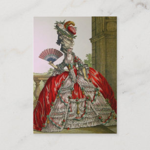 Reine Marie Antoinette ~ Grand Carte de visite
