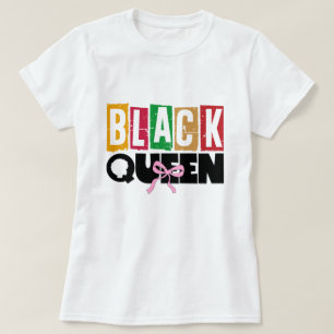 Reine Noire - T-Shirt du Mois de l'Histoire des No