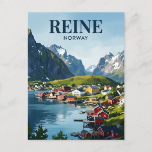 Reine Norway Postcard