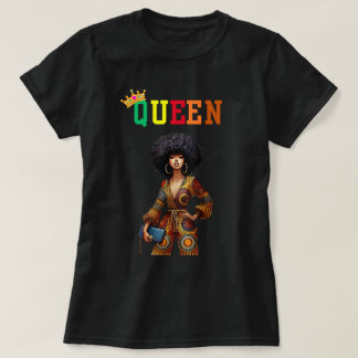 Reine nubienne : T-shirt femme élégance