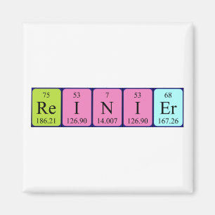 Reinier periodic table name magnet