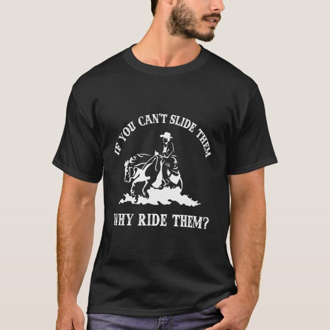 Reining Horse  T-Shirt (Front)
