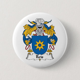 Reis Family Crest 2 Inch Round Button