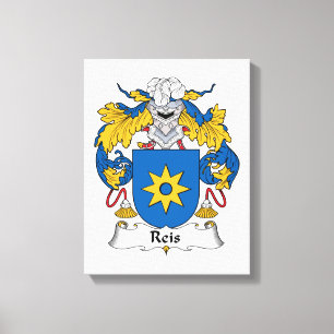 Reis Family Crest Canvas Print