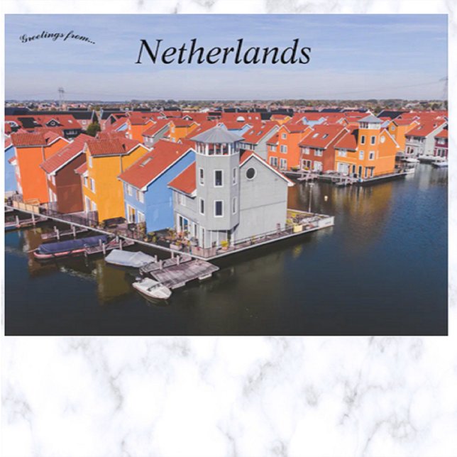 Reitdiephaven Gronigen Netherlands Postcard (Creator Uploaded)