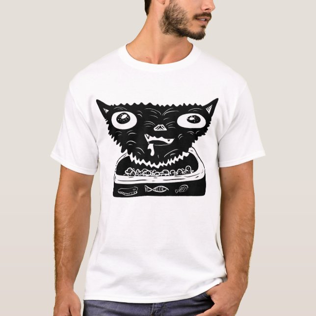 Reject cynicism cat T-Shirt (Front)