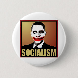 Reject Socialism 2 Inch Round Button