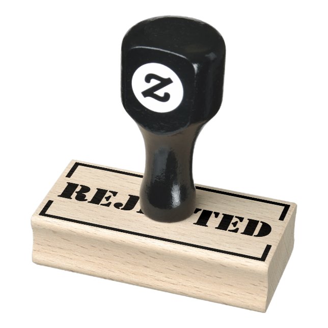 Rejected Personalized Rubber Stamp (Stamp)