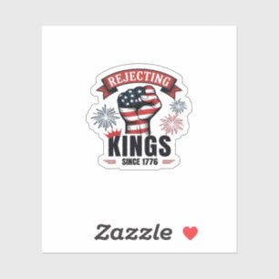 Rejecting Kings Since 1776 Patriotic Aesthetic