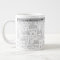 Rejoice Always Black White Village 20 oz Mug