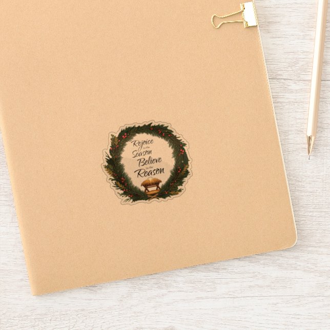 Rejoice and believe nativity (Notebook)