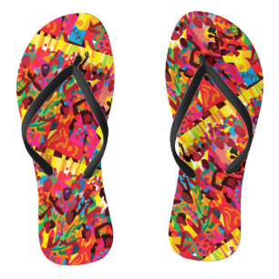 Rejoice And Feel The Holy Spirit Throw Pillow Flip Flops