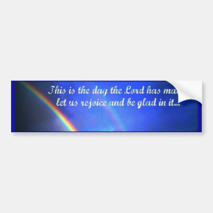 Rejoice Bumper Sticker