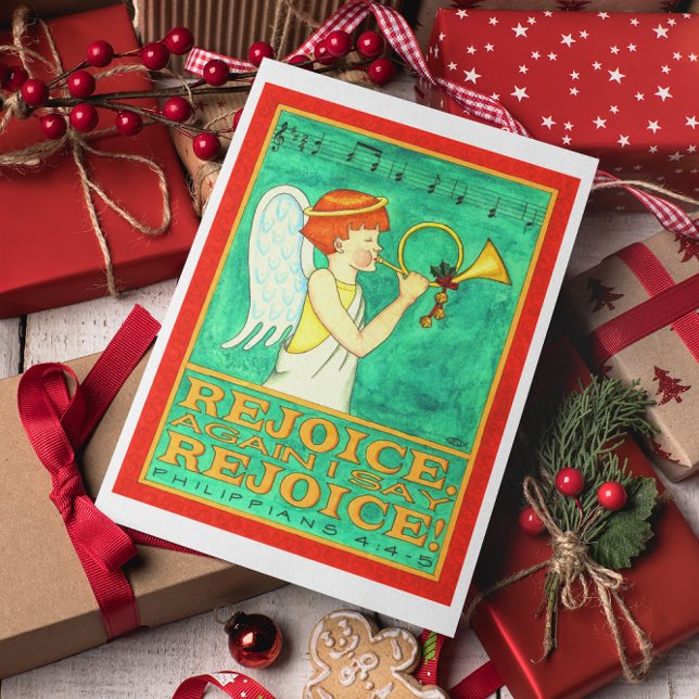 Rejoice Christmas Card (Creator Uploaded)