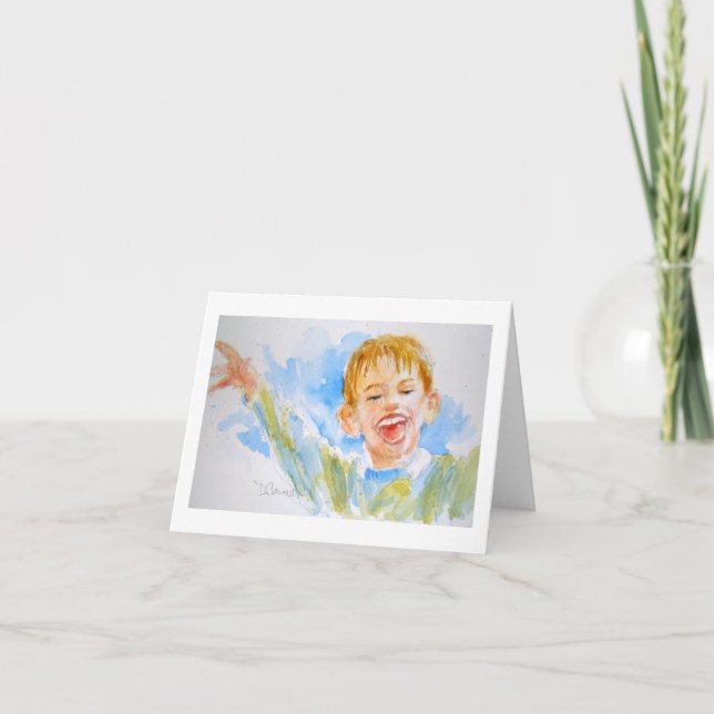 Rejoice Greeting Card (Front)